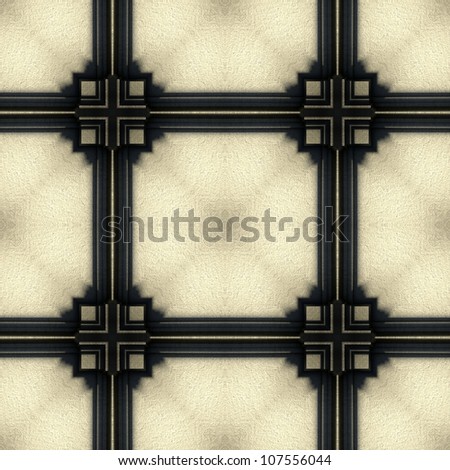 Seamless line pattern, aged floor tiles to use as wallpaper, surface texture, web page background