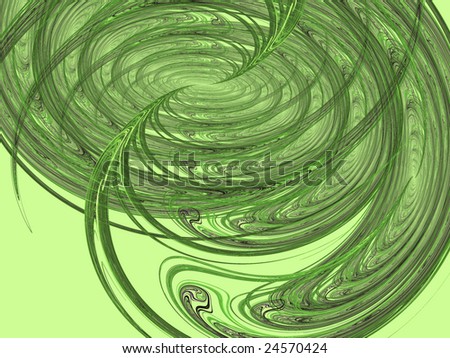 stock photo : Green and lack