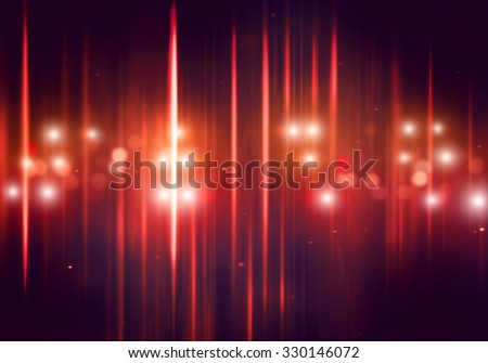 Background image with defocused blurred stage lights
