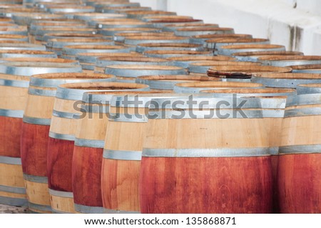  - stock-photo-barrel-of-wine-in-the-harvest-season-ready-to-be-filled-stellenbosch-western-cape-south-africa-135868871