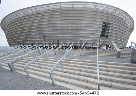 CAPE TOWN - MAY 06: the green point stadium is one of the most advanced and stylish of all the south africa, may 06 2010 in Cape Town, South Africa