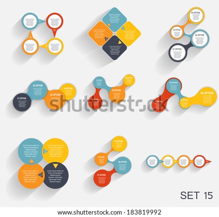 Collection of Infographic Templates for Business Vector Illustration Collection of Infographic Templates for Business Vector Illustration