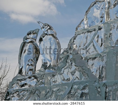 Winterlude ice carvings