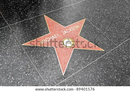 Hollywood Walk Fame Star on 29  Michael Jackson S Star On The Hollywood Walk Of Fame At Hollywood