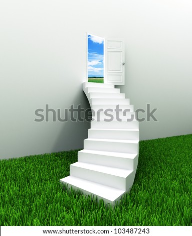 Stairway curve to the sky, Climbs to the ladder of success