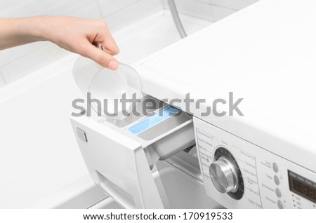Display washing machine