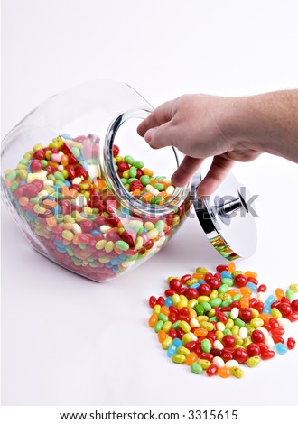 jar of jelly beans clip art. of colorful jelly beans
