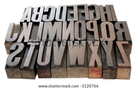 Wood Type Alphabet