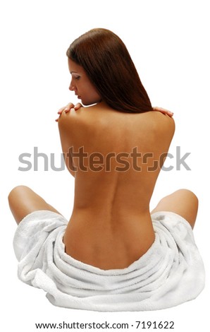 Girl Back View