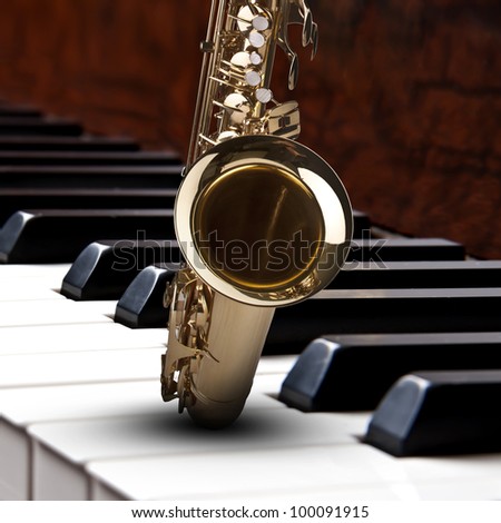 saxophon piano music backround