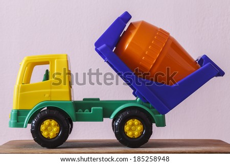 Children's toy car truck