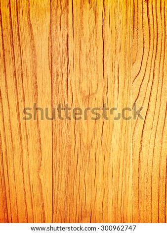Warm yellow wood background. Abstract wooden texture.