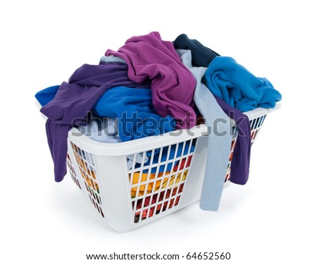 basket of laundry