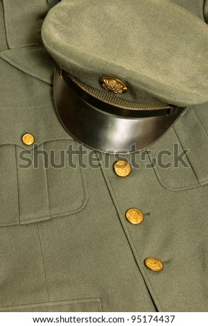 Vintage United States Army uniform