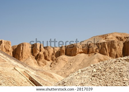 mountains of egypt (luxor -valley of king )