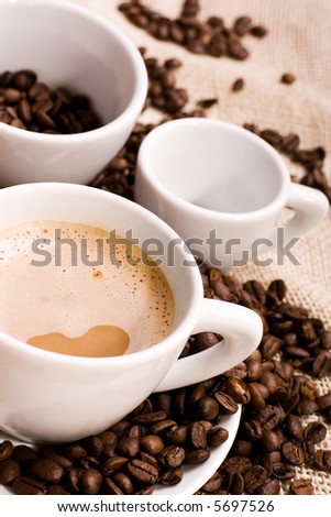 coffee and coffee-beans