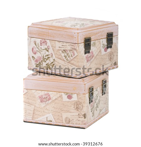 Wooden Sewing Box