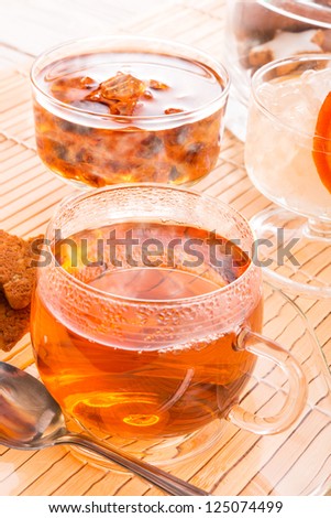 Tea with rock candy