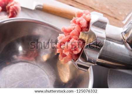 Meat grinder