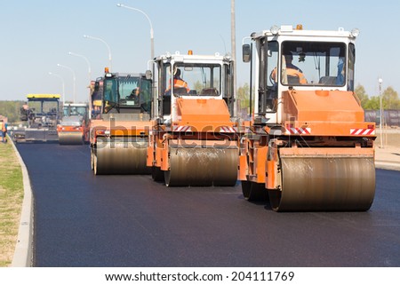 Intelligent Compaction for Asphalt Concrete Surface with Road Crews Rollers during Road Construction Works
