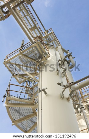 Industrial structure in chemical plant