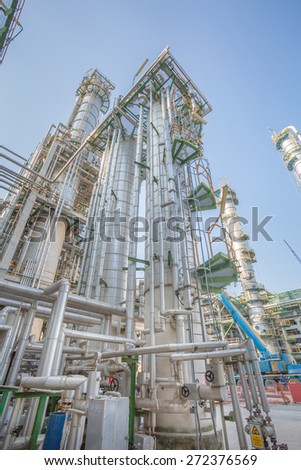 Structure of Petroleum plant
