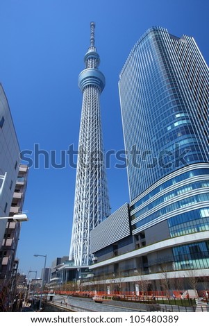 Tokyo sky tree Japanese radio tower Tokyo sky tree Japanese radio tower