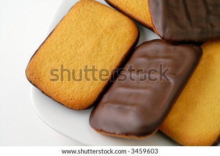 Chocolate and orange  cookies