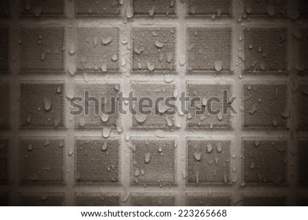 Wet Ceramic Wall