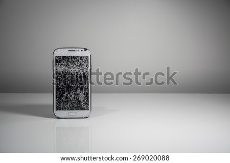Broken Mobile Screen