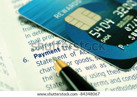 Credit Card and Payment
