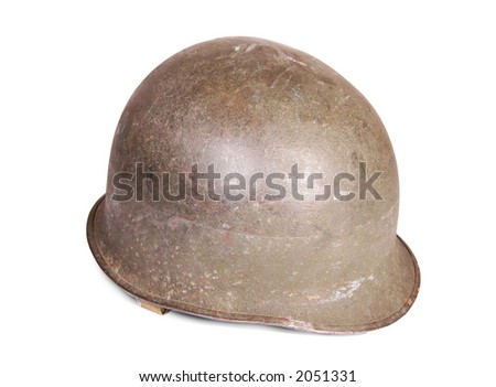 old war helmet