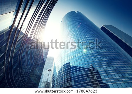Paris Ladefense - Modern Skyscraper
