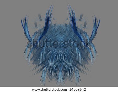 soft hair  - abstraction fractal