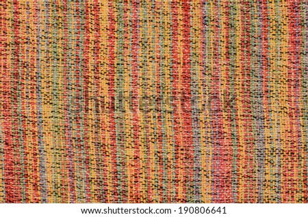 close up varicolored knitted carpet background