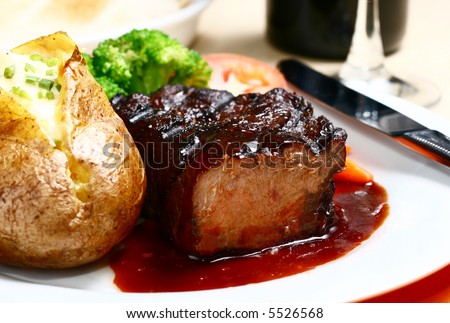 Steak Baked Potato