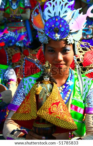 MANILA, PHILIPPINES - APRIL 24:Aliwan Festival, a yearly parade of cultural festivals that could be found in the country, this year's main event was held on April 24, 2010 Manila, Philippines.