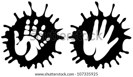 Palm Hand Vector