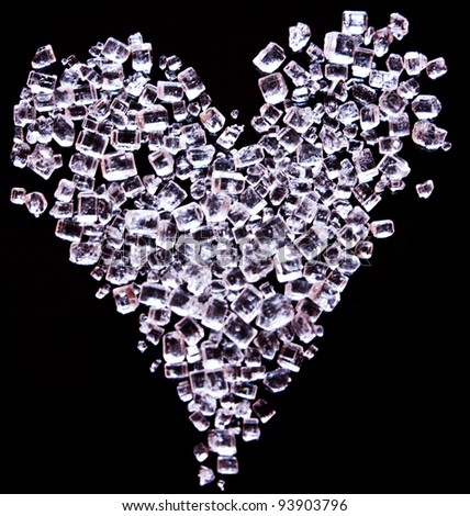 Heart Shaped Crystals