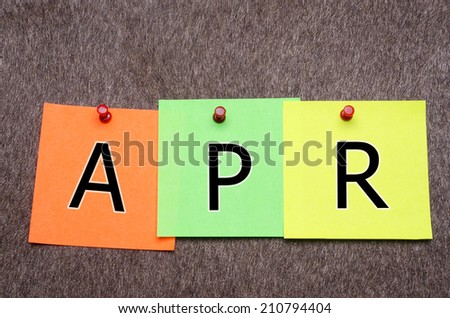 April abbreviation \