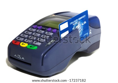 credit card machine icon. terminal and credit card