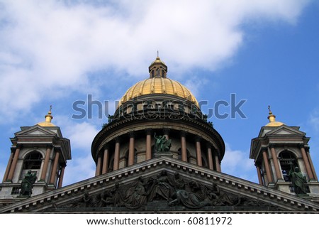 Saint Isaac\'s Cathedral in saint petersburg