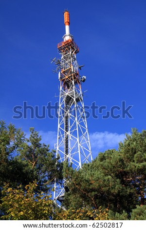 mobile telephone tower
