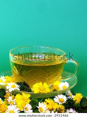 aromatic herb tea