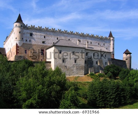 Renaissance architecture - castle Zvolen Slovakia