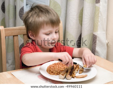 Children Eating Unhealthy