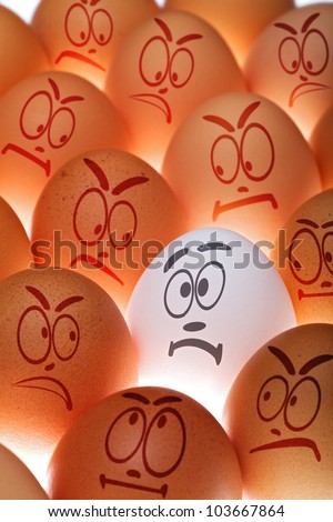 egg racism