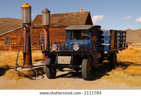 1927 Vintage truck in Bodie Ghost Town