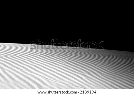 Fine art image Of Oceana sand dunes