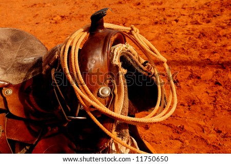 A Nice Image of a Navajo Western saddle